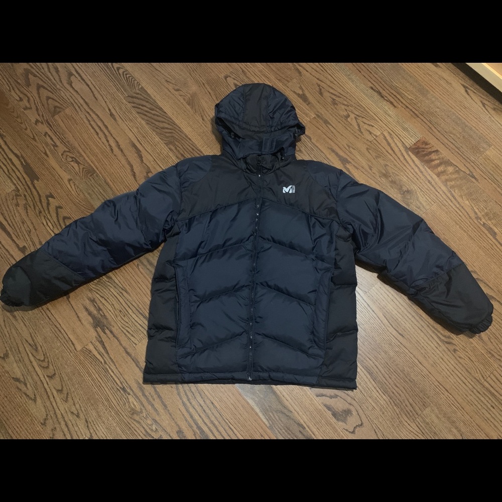 Millet Men's Mountain Downjacket - Black and Blue